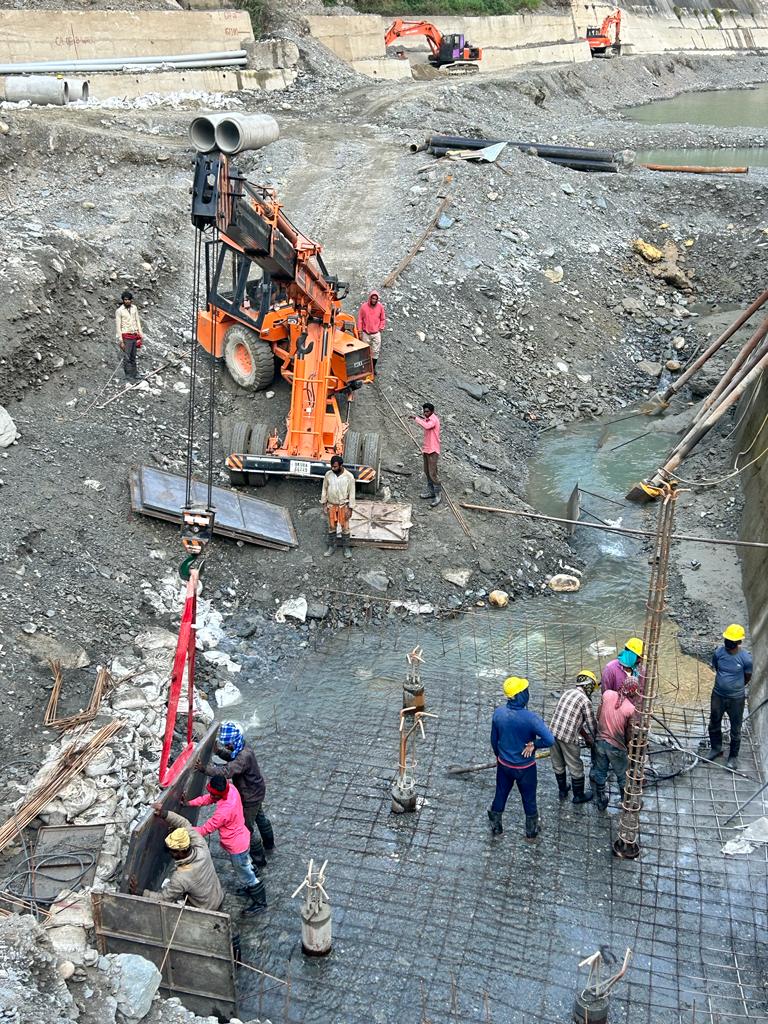 Baffle Wall Construction