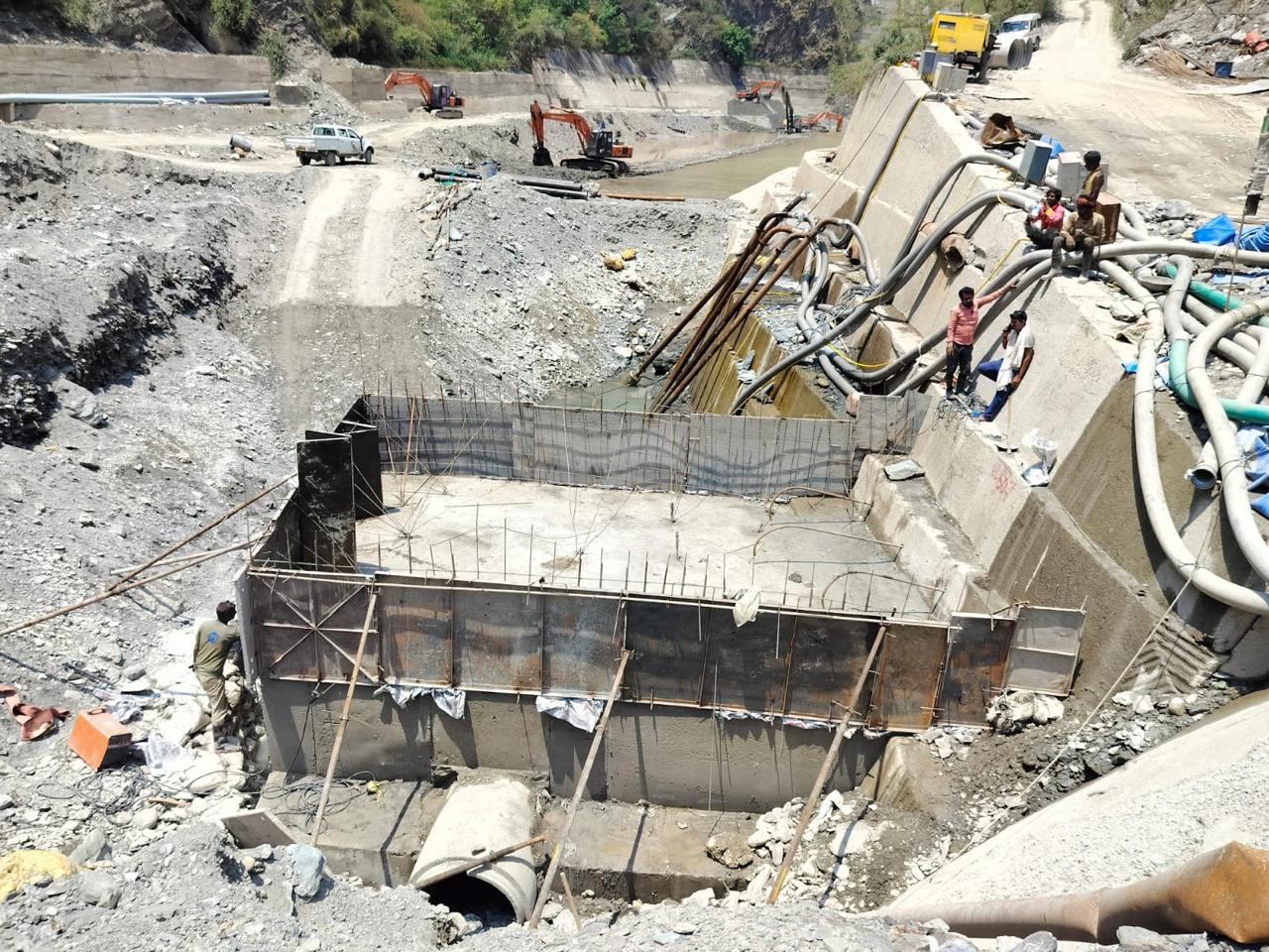 Baffle Wall Progress